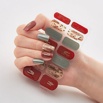 Butterfly Laser Nail Stickers for Chic Nail Styling