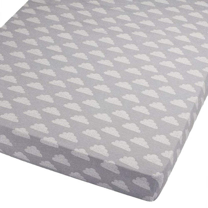 Toddler / Junior Fitted Sheet 100% Cotton 140x70cm - Pack Of 2